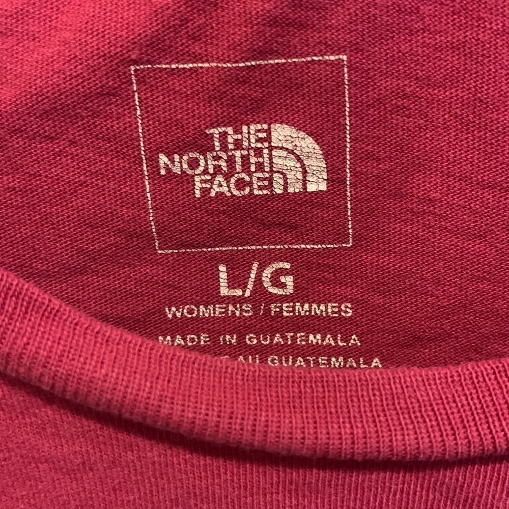 The North Face Womens Pink Cap Sleeve Tee. Size Large.​​​​​​​​​​​​​​​​​ - Picture 2 of 8